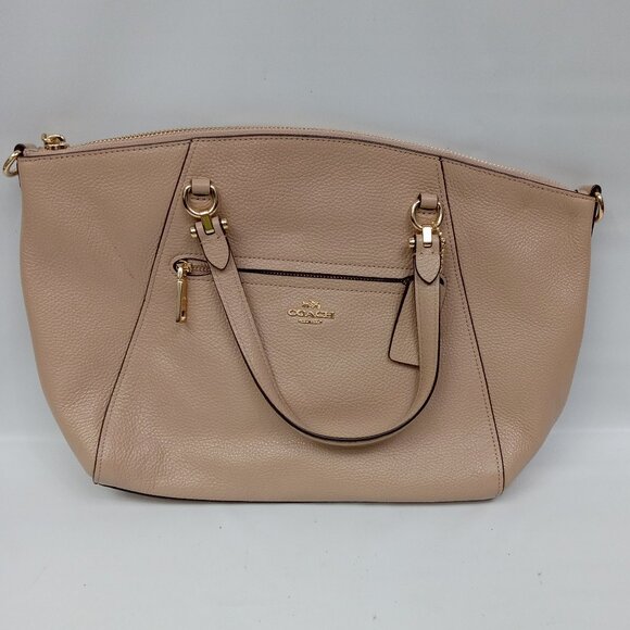 Coach Prairie Satchel Beige J1757-58874 - Picture 3 of 9